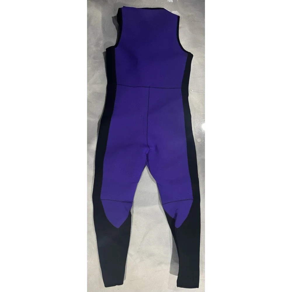 ScubaPro Long John Wetsuit Men's Large 3mm Purple Black‎ Sleeveless Diving Suit